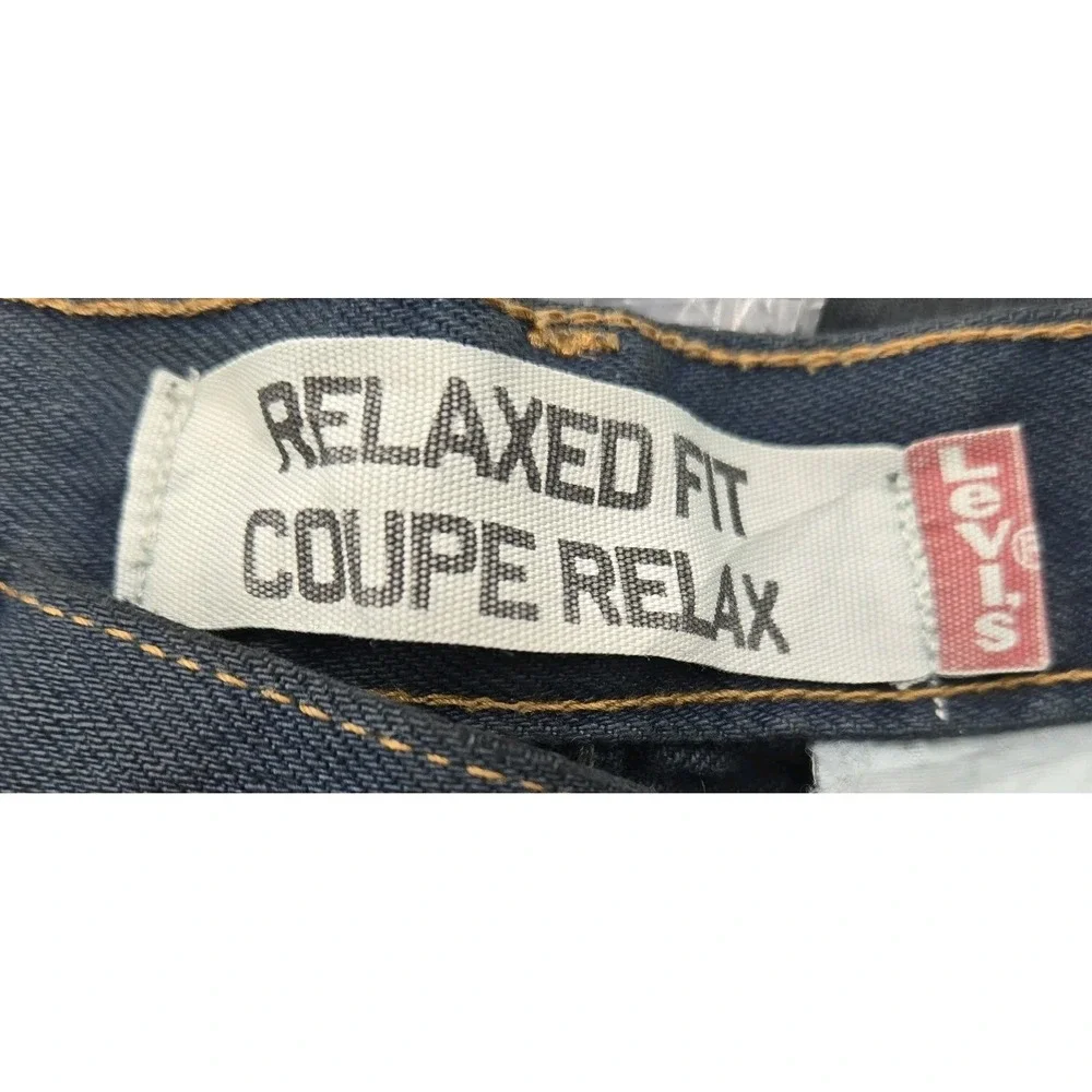 Vtg Levi's Jeans Mens‎ 36x32 Blue Relaxed Fit Denim Pants 5 pocket